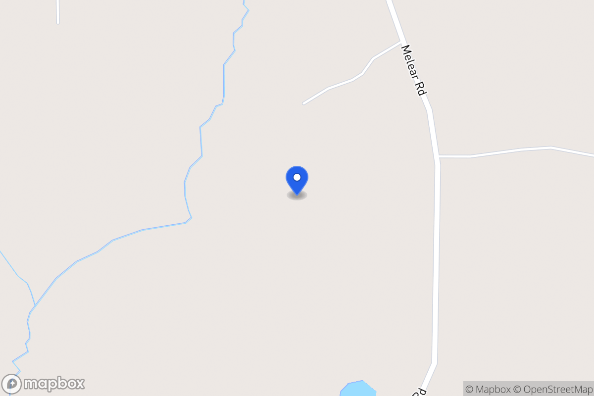 Map of 981 Melear Rd