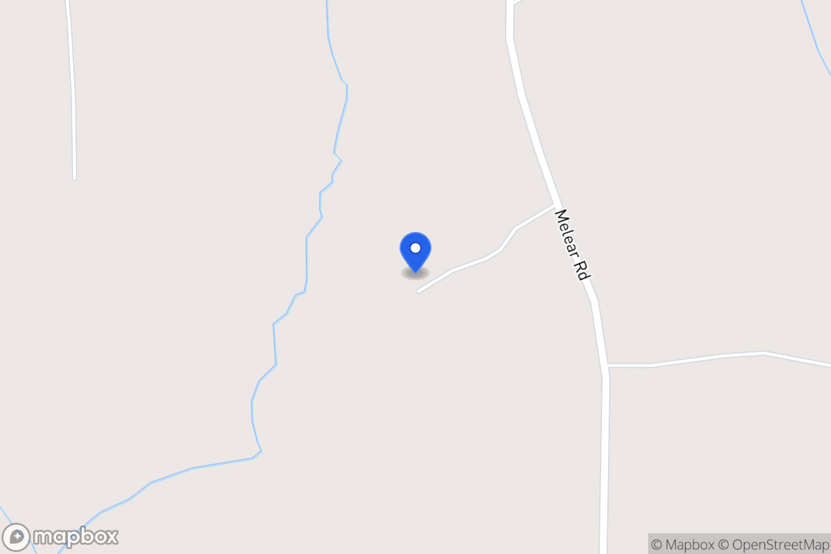 Map of 831 Melear Rd