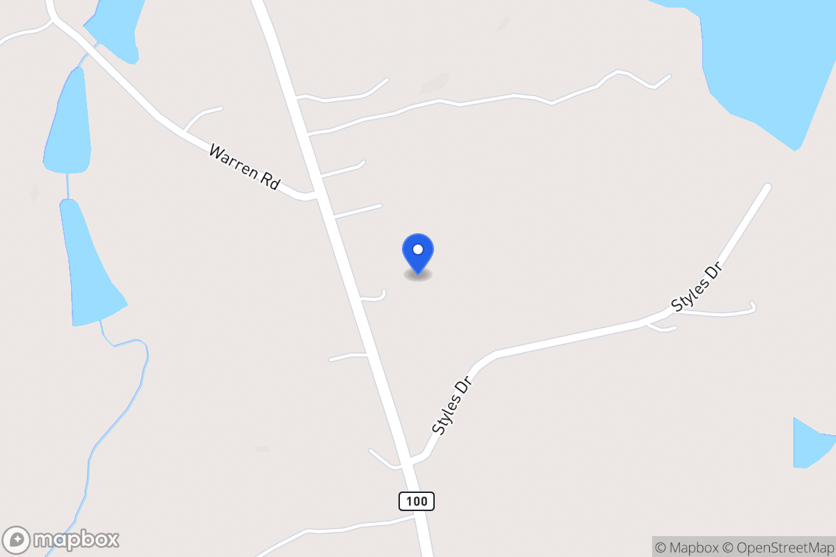 Map of 2177 N 100 Hwy