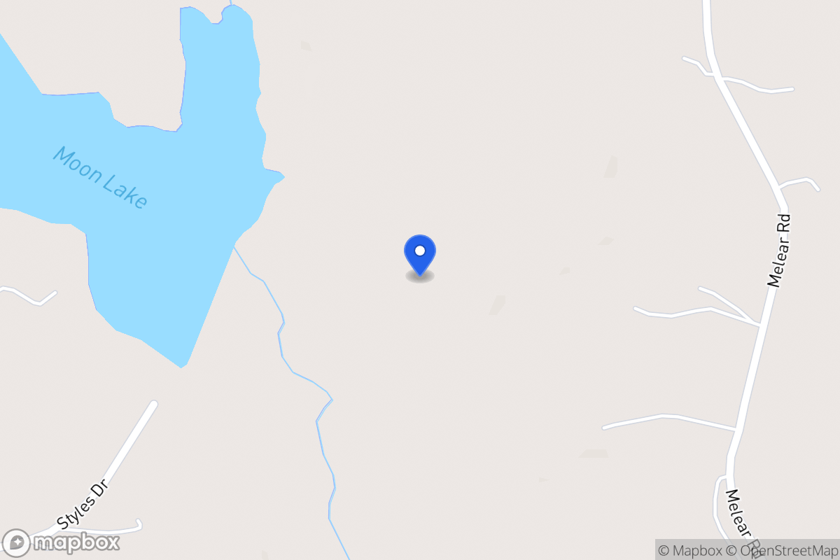 Map of 1743 Melear Rd