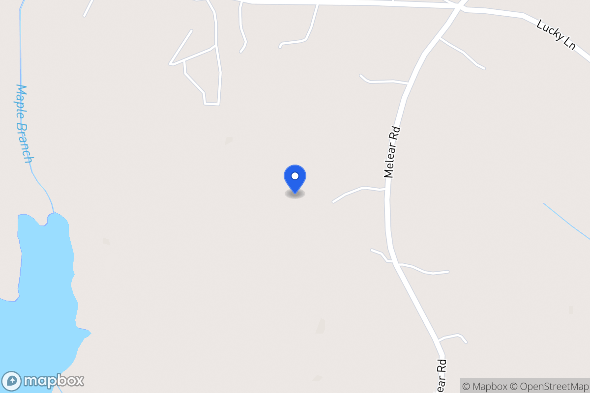 Map of 1575 Melear Rd