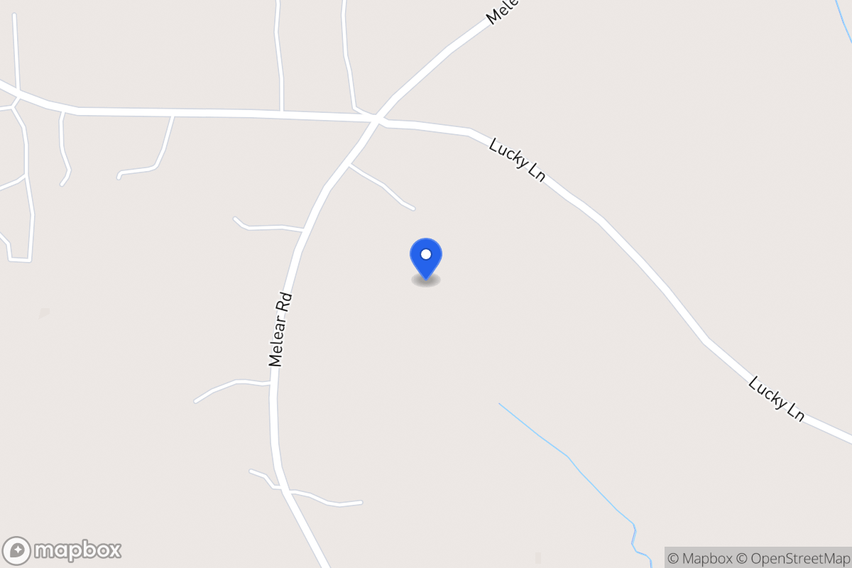 Map of 1464 Melear Rd