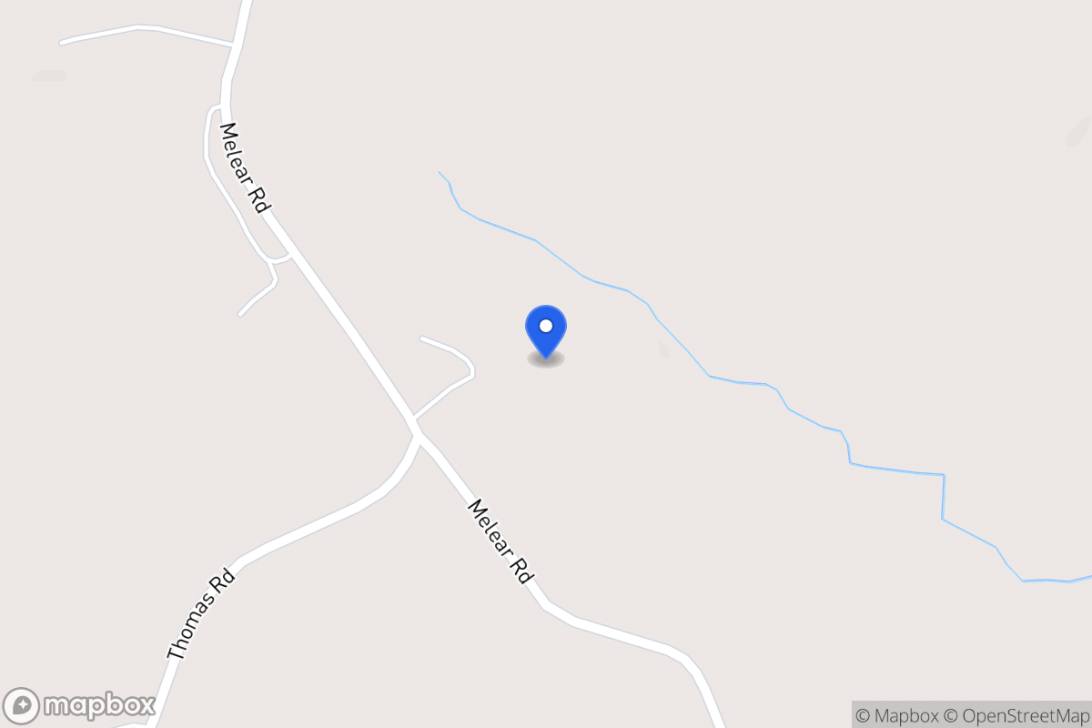 Map of 1900 Melear Rd