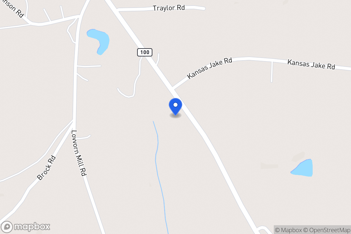 Map of 2768 N 100 Hwy