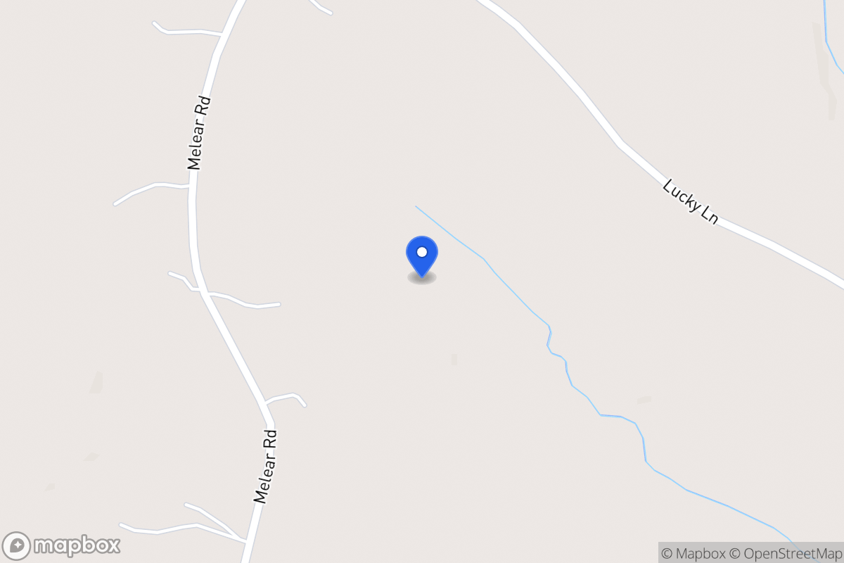 Map of 1624 Melear Rd