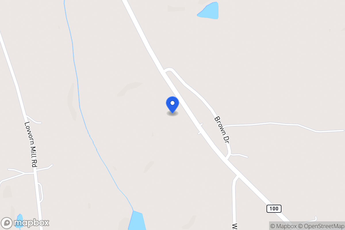 Map of 2580 N 100 Hwy