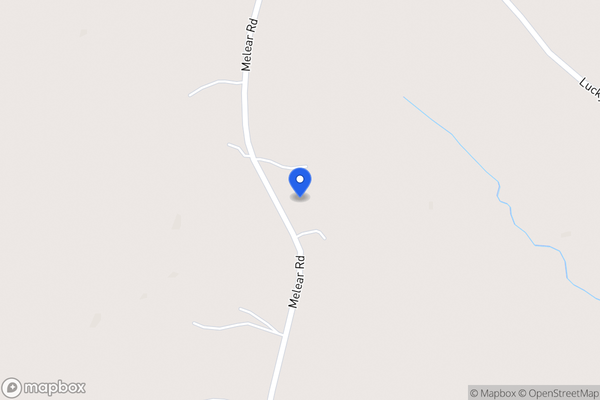 Map of 1660 Melear Rd