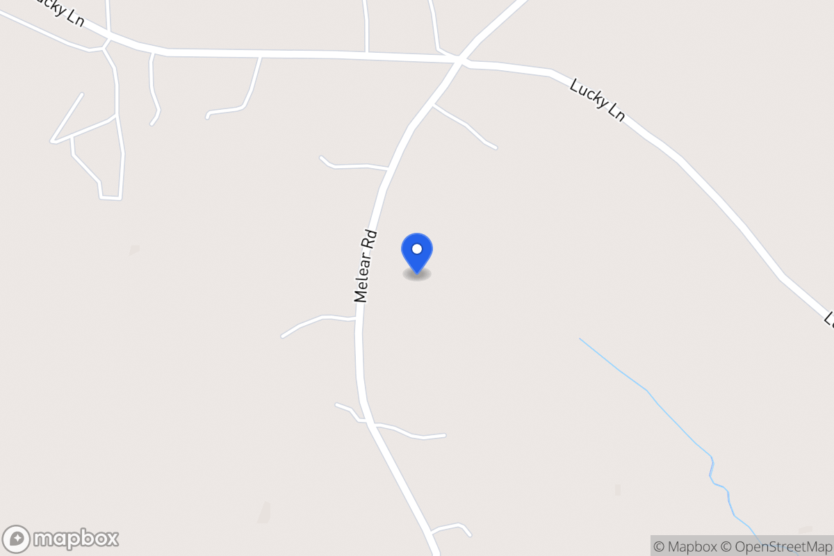 Map of 1554 Melear Rd