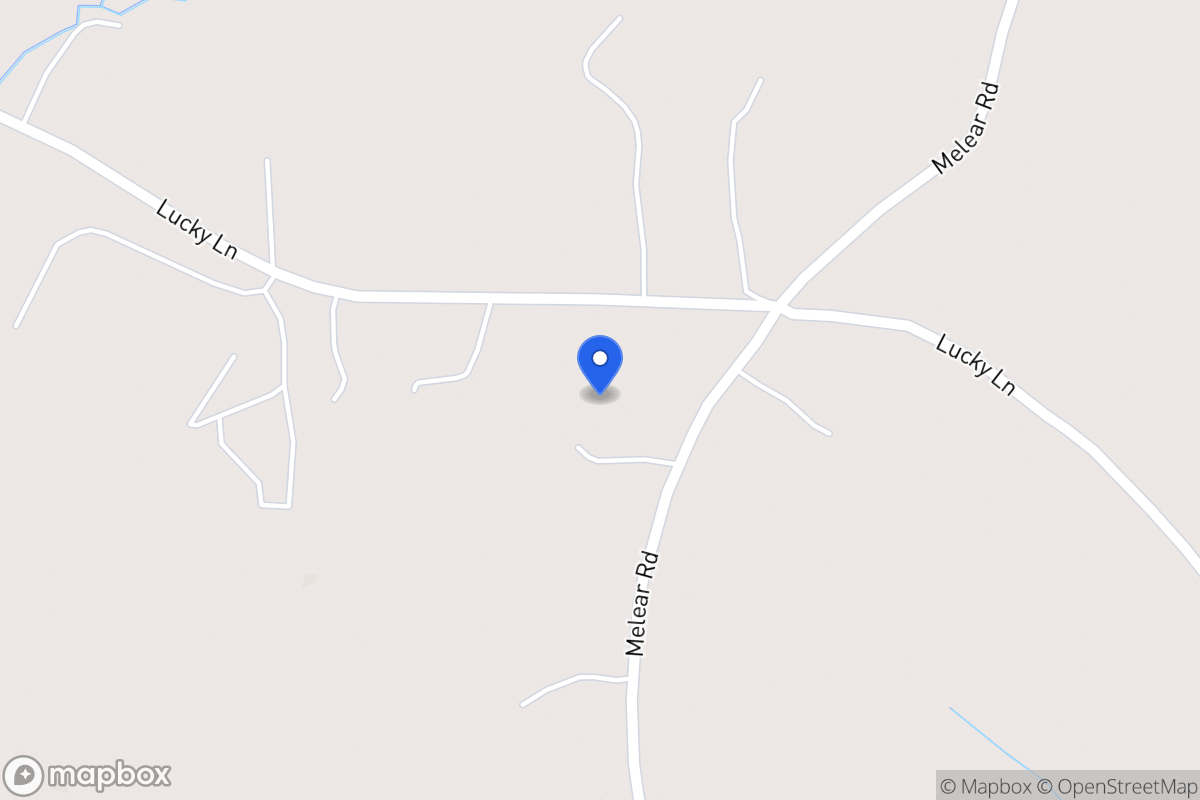 Map of 1527 Melear Rd