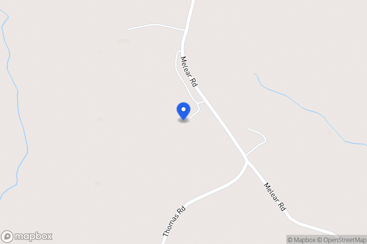Map of 1831 Melear Rd