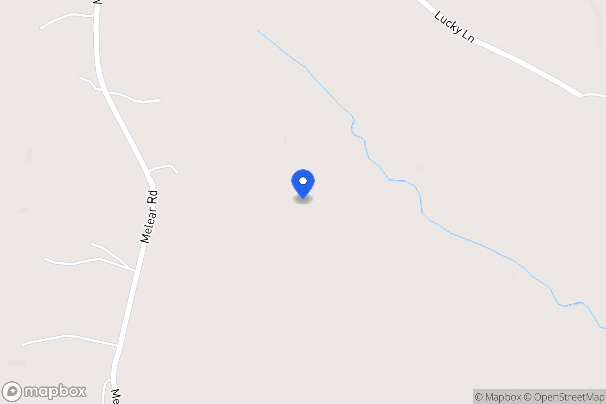 Map of 1680 Melear Rd