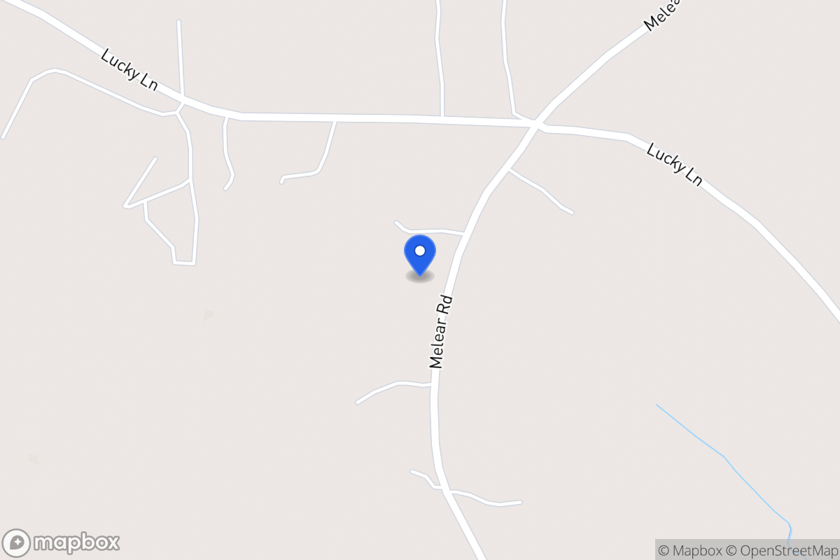 Map of 1545 Melear Rd