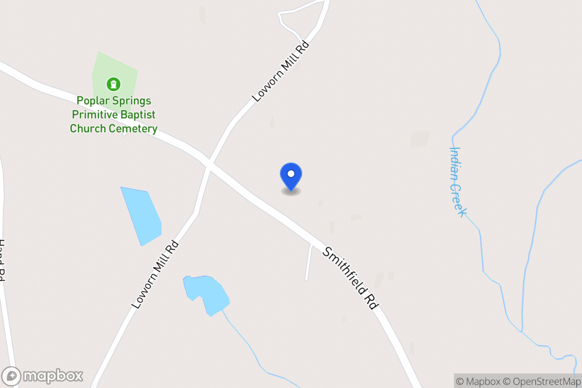 Map of 6299 Smithfield Rd