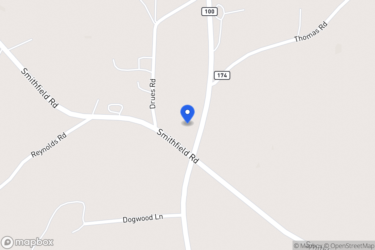 Map of 5701 Smithfield Rd