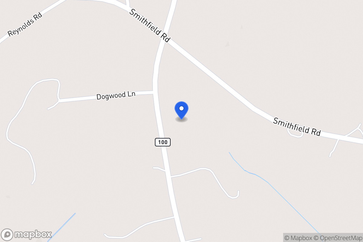 Map of 1481 N 100 Hwy