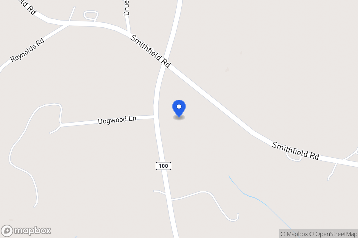 Map of 1521 N 100 Hwy