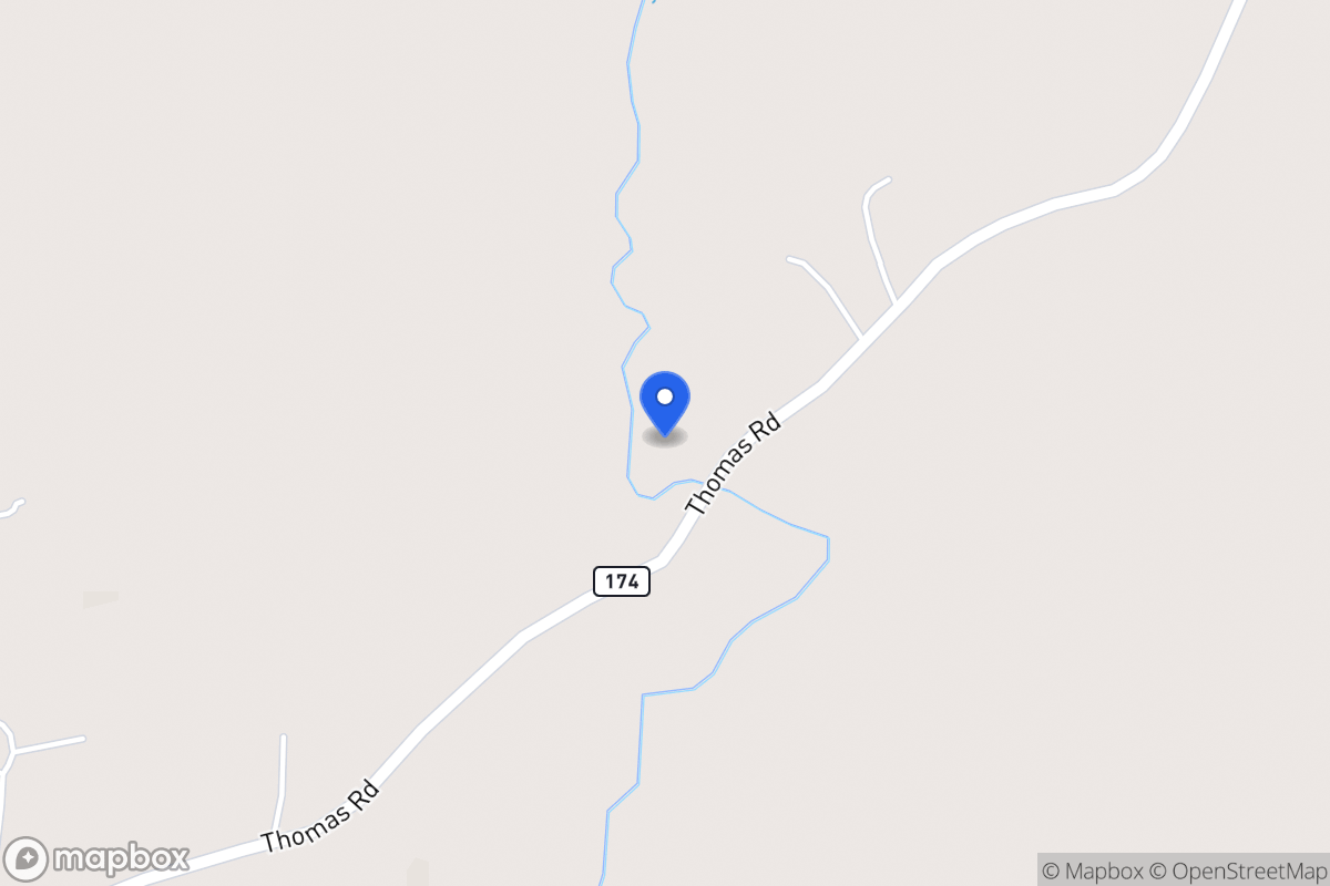 Map of Thomas Rd