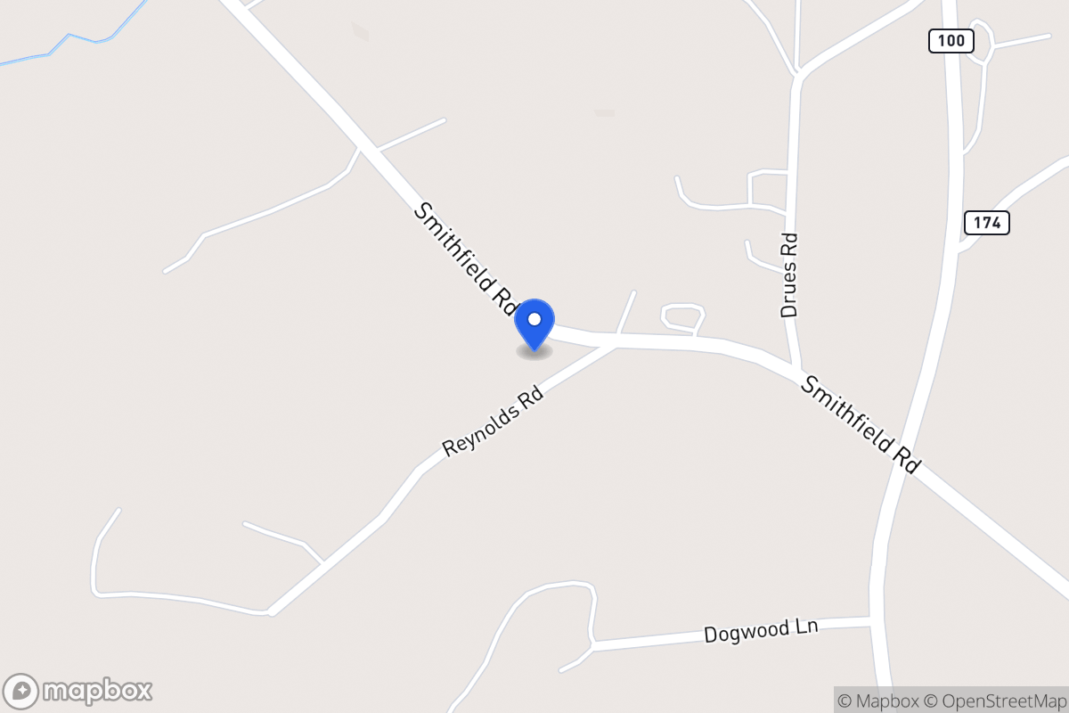 Map of 5834 Smithfield Rd
