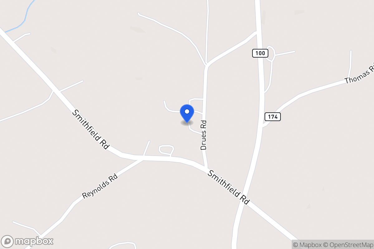 Map of 36 Drues Rd