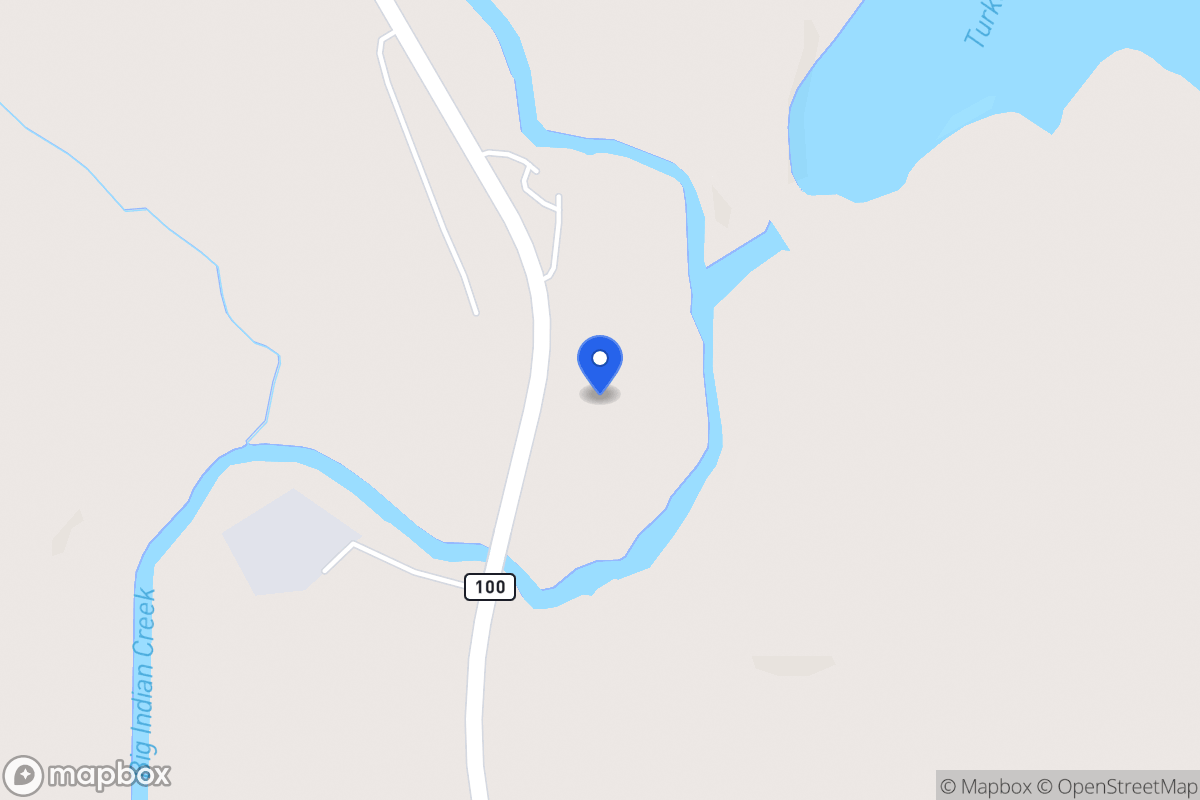 Map of 821 N 100 Hwy