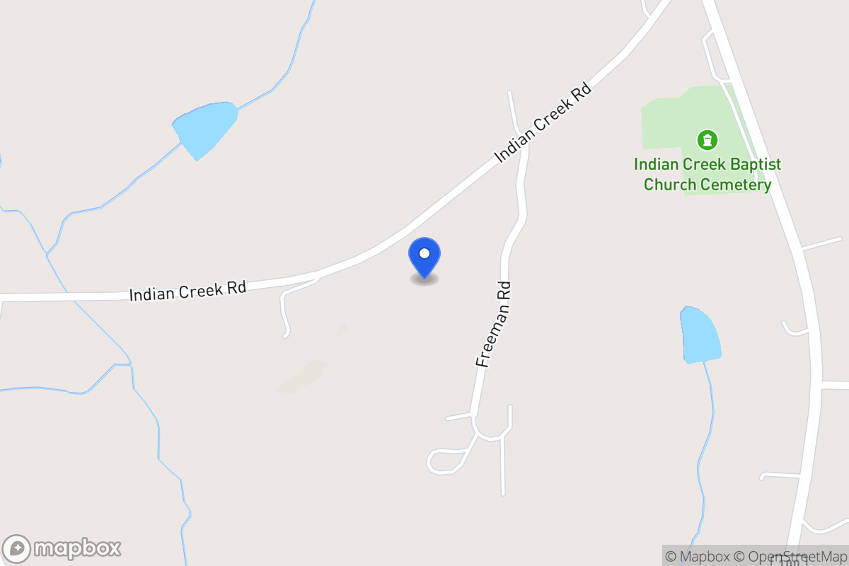 Map of 187 Indian Creek Rd