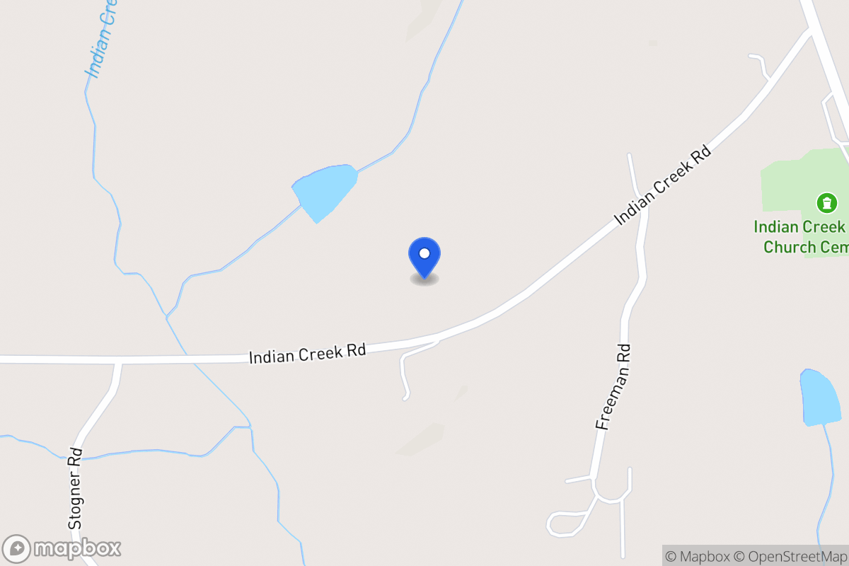 Map of 223 Indian Creek Rd
