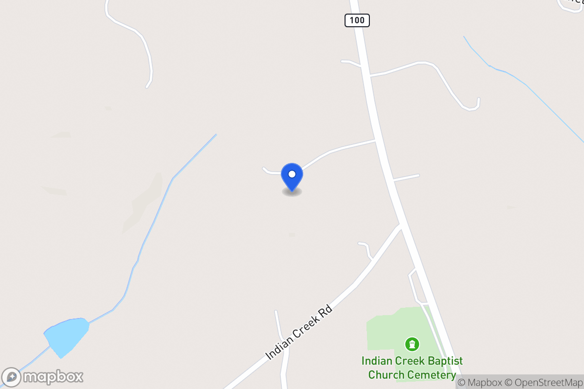 Map of 1346 N 100 Hwy