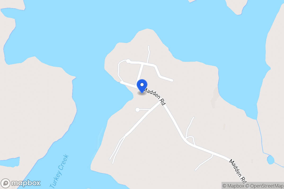 Map of 454 Madden Rd