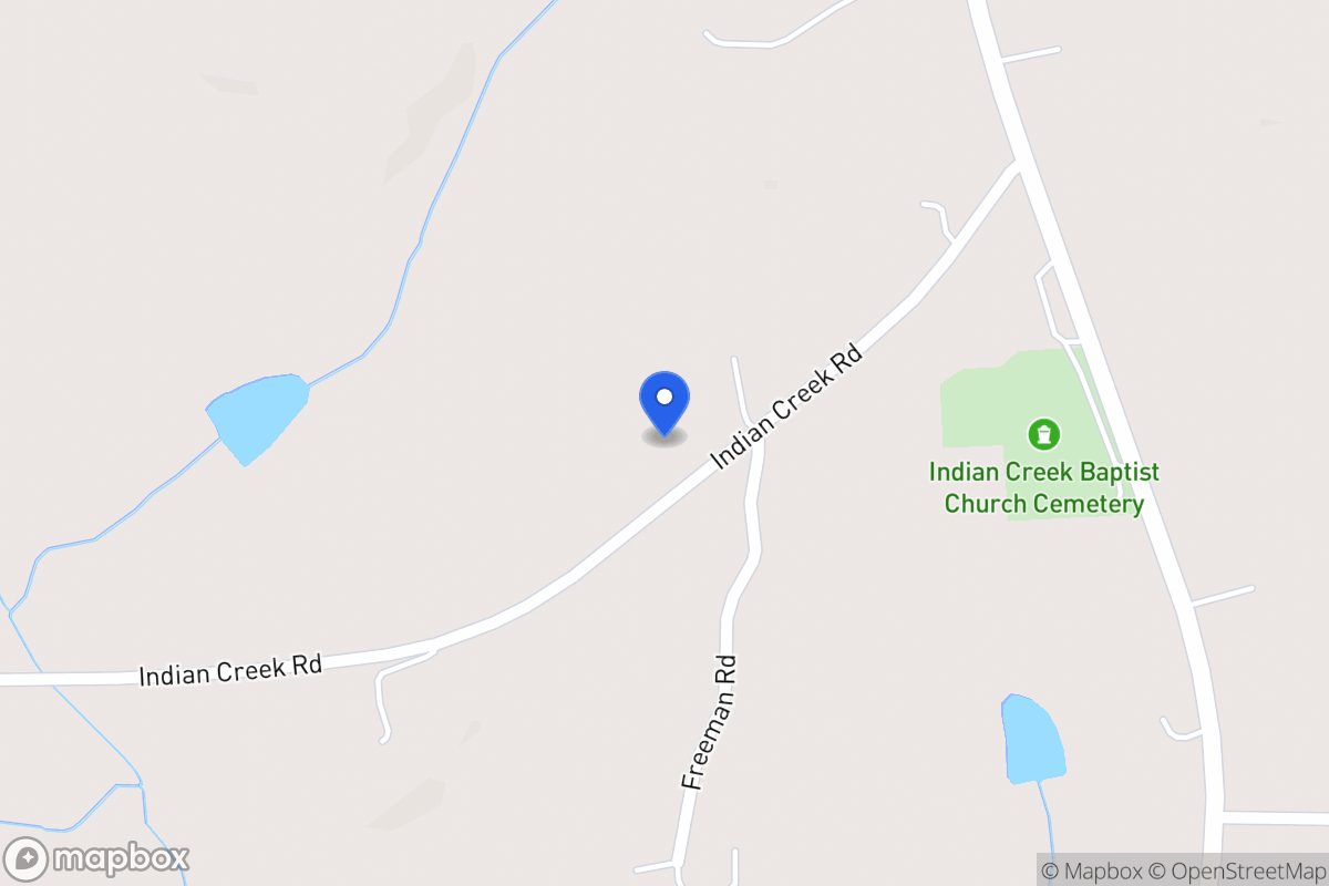 Map of 123 Indian Creek Rd