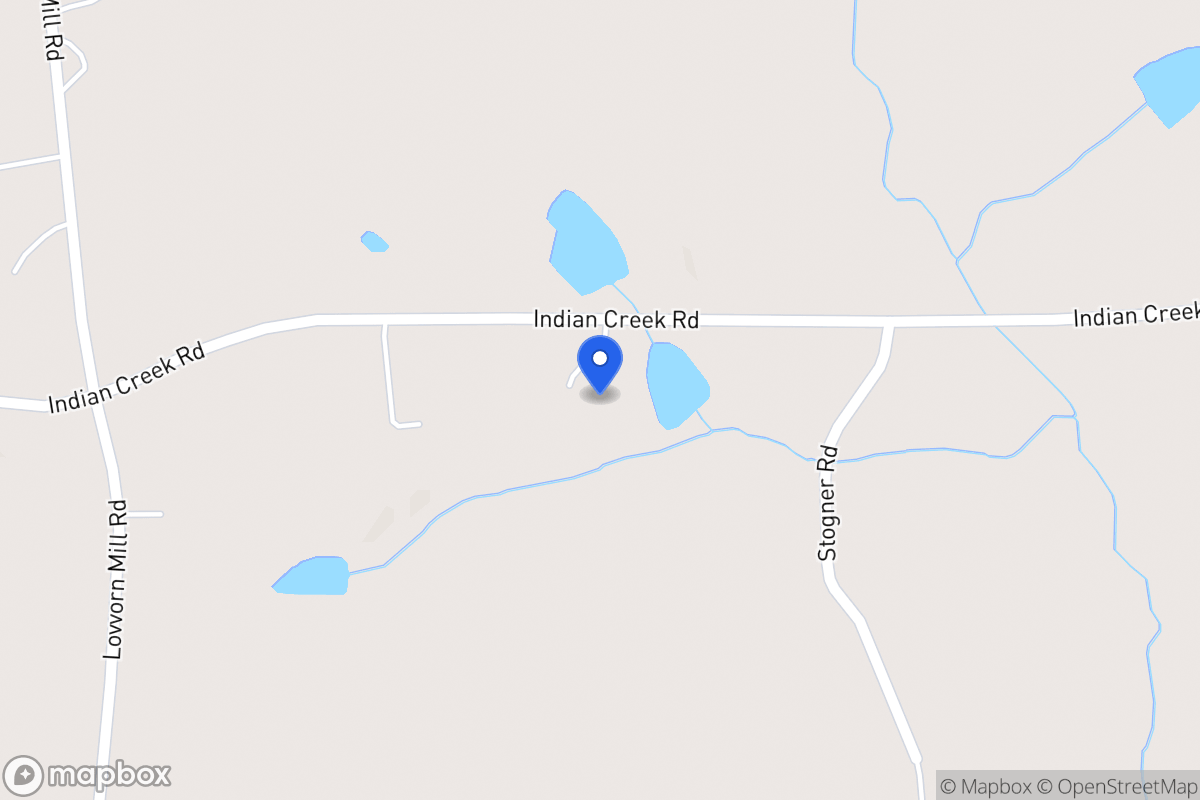 Map of 482 Indian Creek Rd