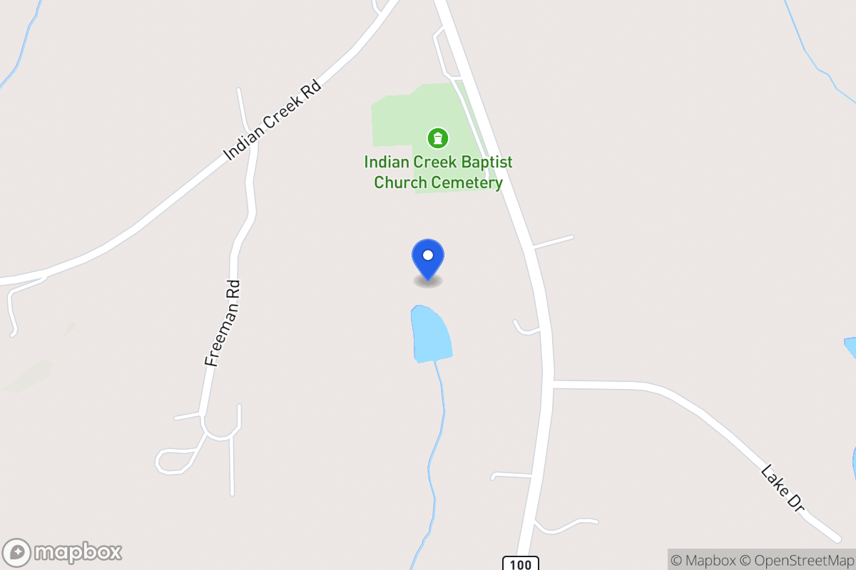 Map of 1184 N 100 Hwy