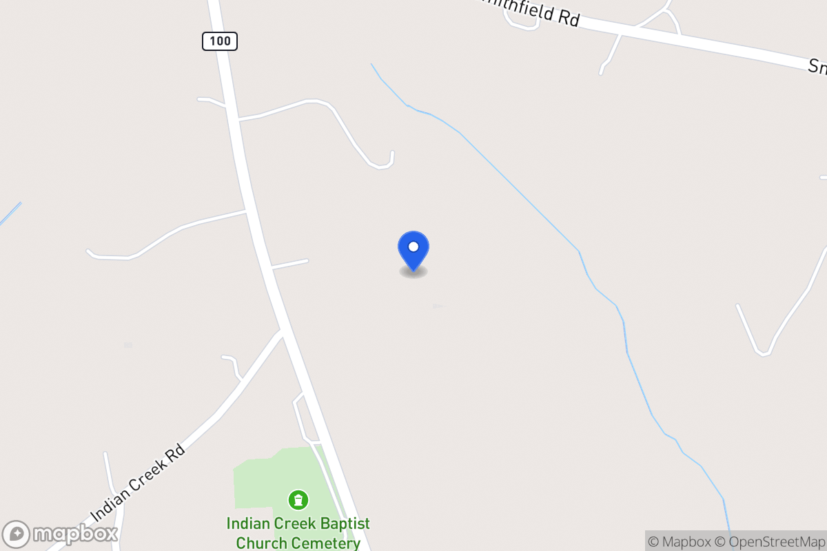 Map of 1295 N 100 Hwy
