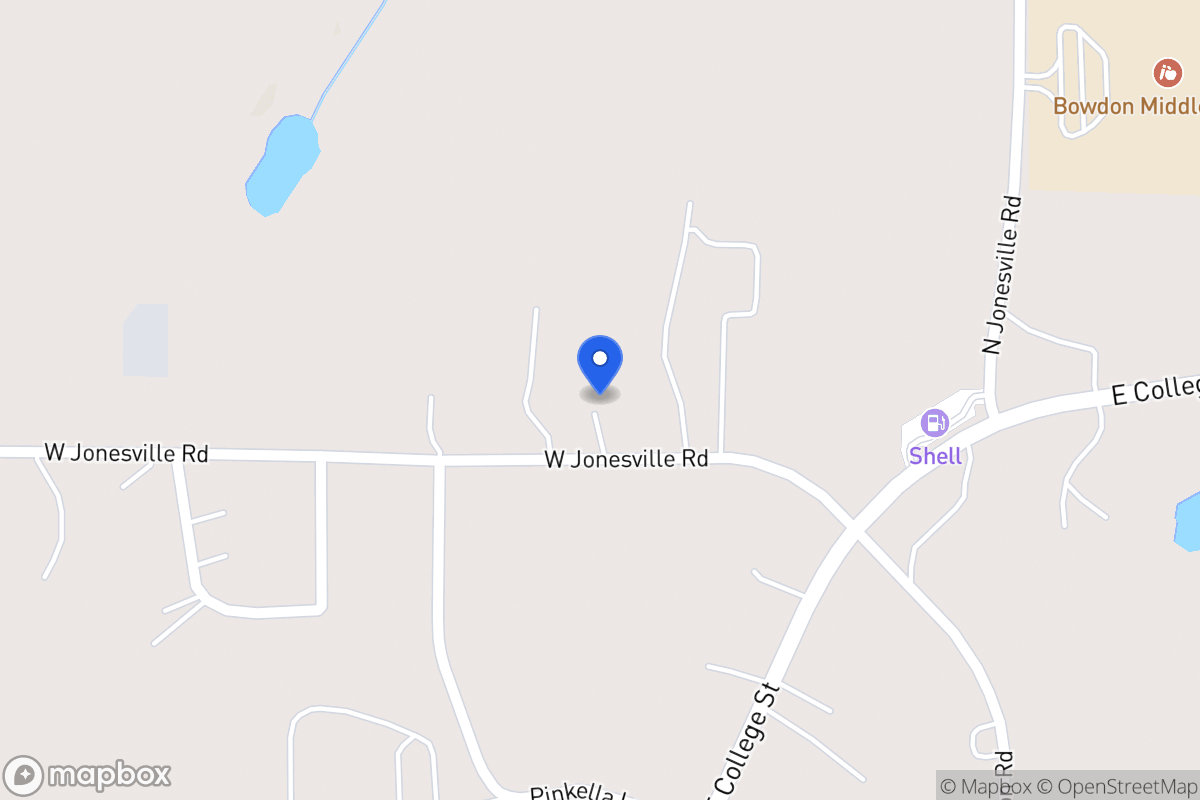 Map of 534 W Jonesville Rd