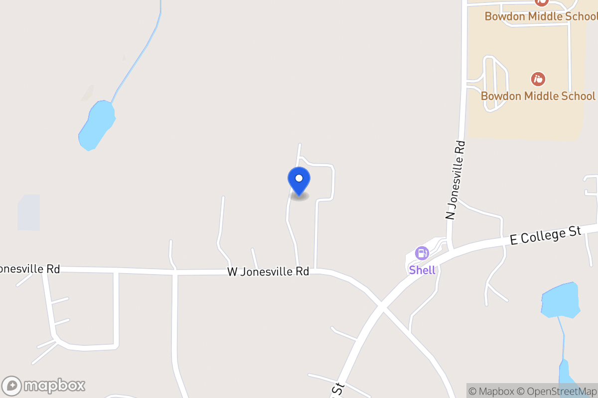 Map of 558 W Jonesville Rd