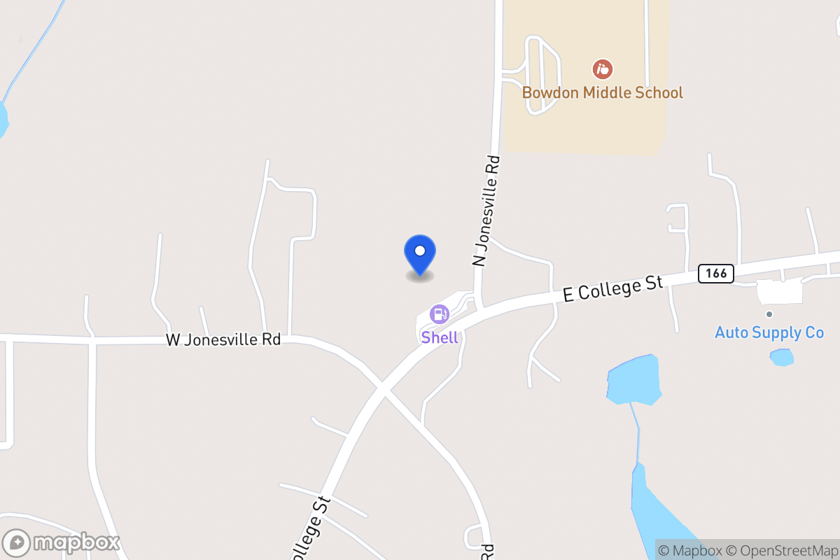 Map of 1182 E 166 Hwy