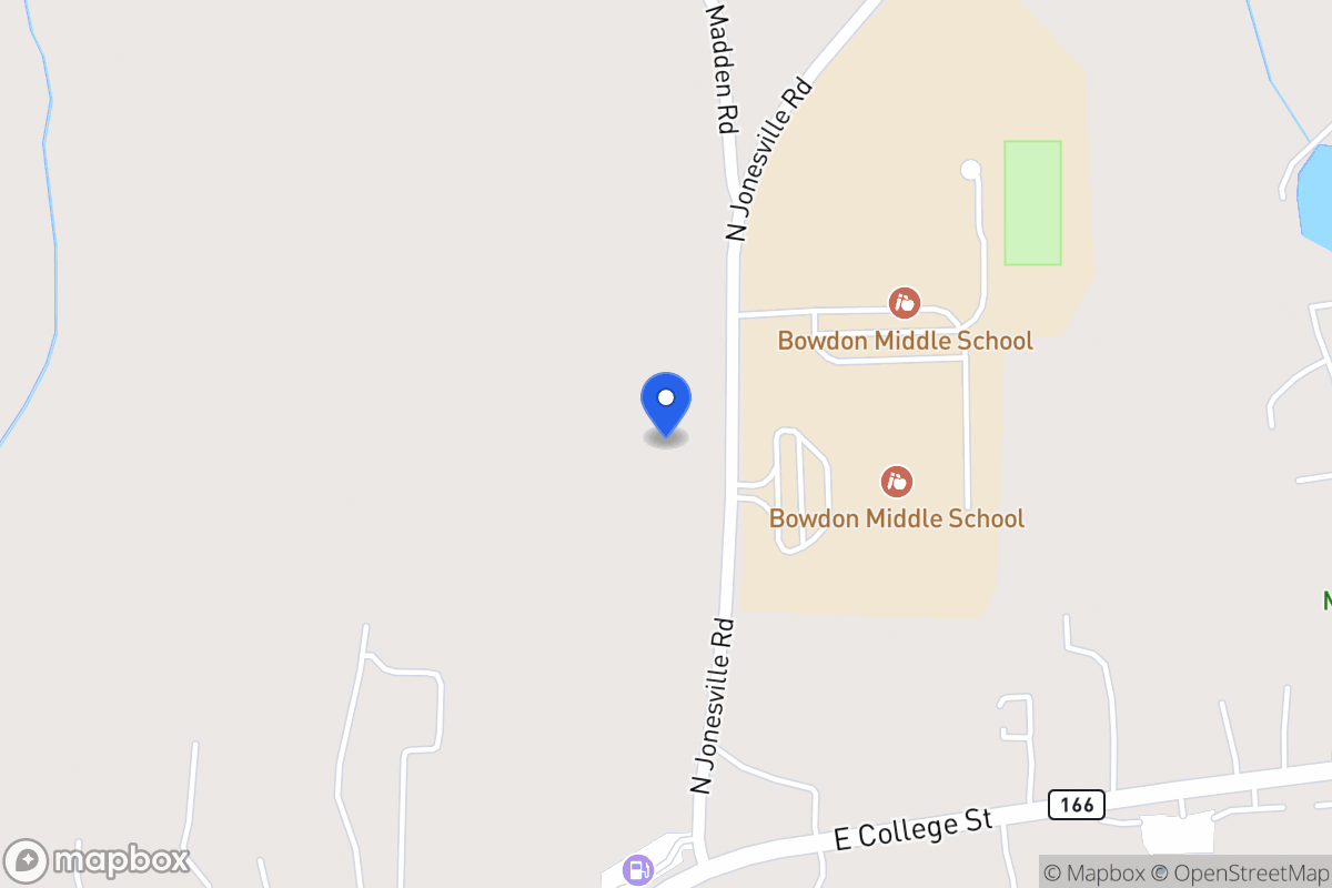 Map of 122 N Jonesville Rd