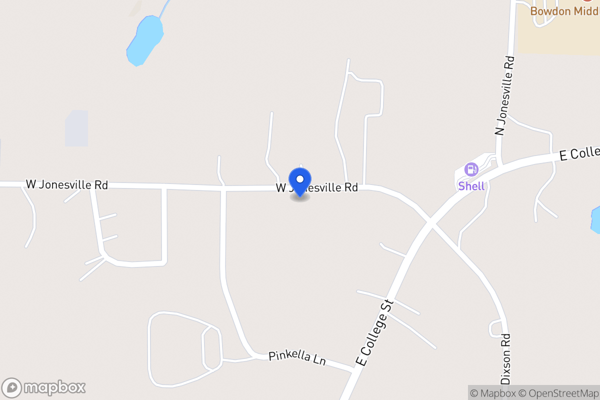 Map of 541 W Jonesville Rd