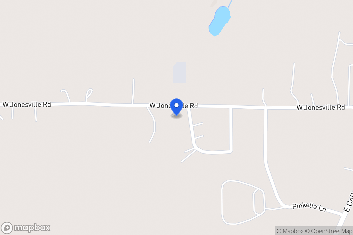 Map of 381 W Jonesville Rd