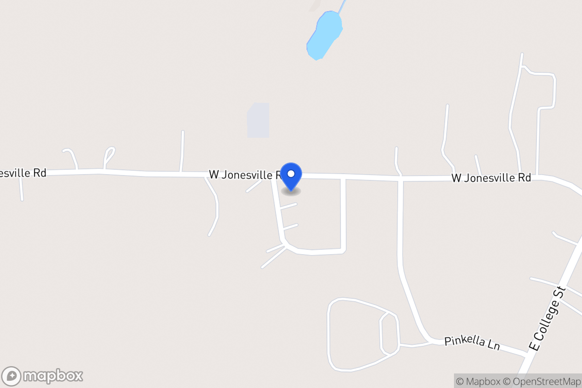 Map of 401 W Jonesville Rd