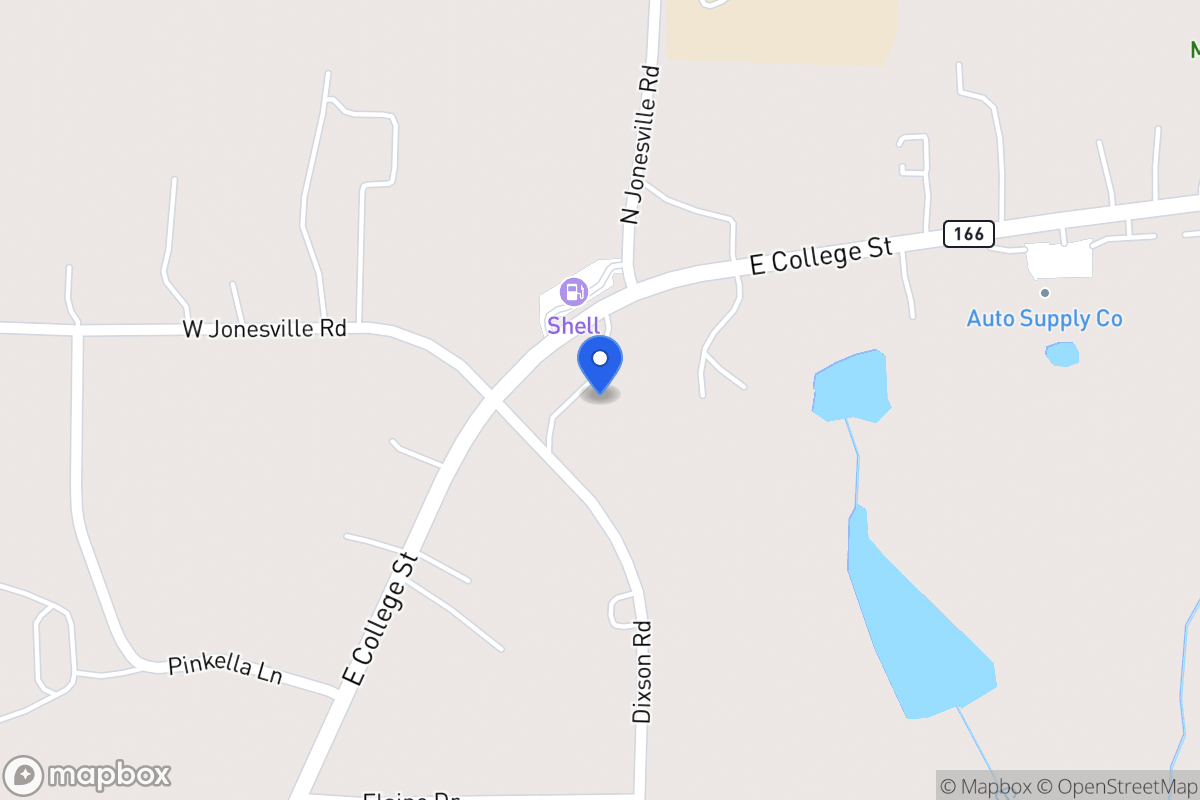 Map of 1175 E 166 Hwy