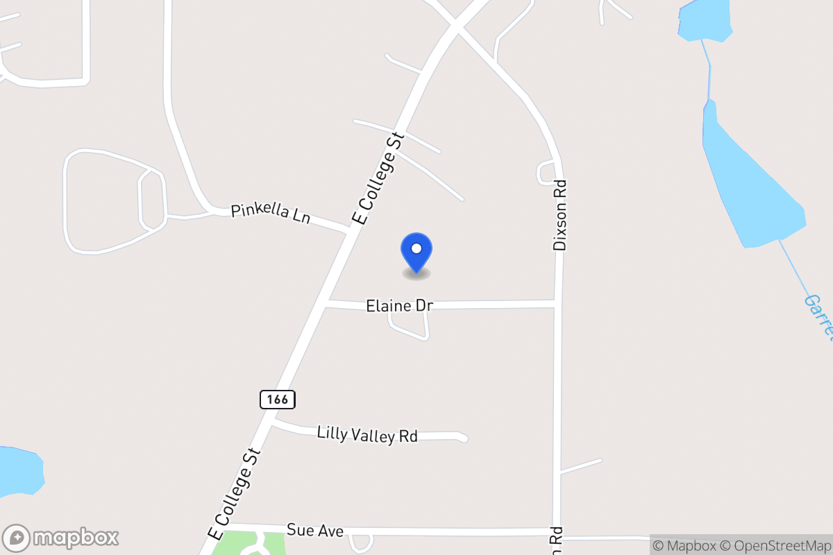 Map of 110 Elaine Dr