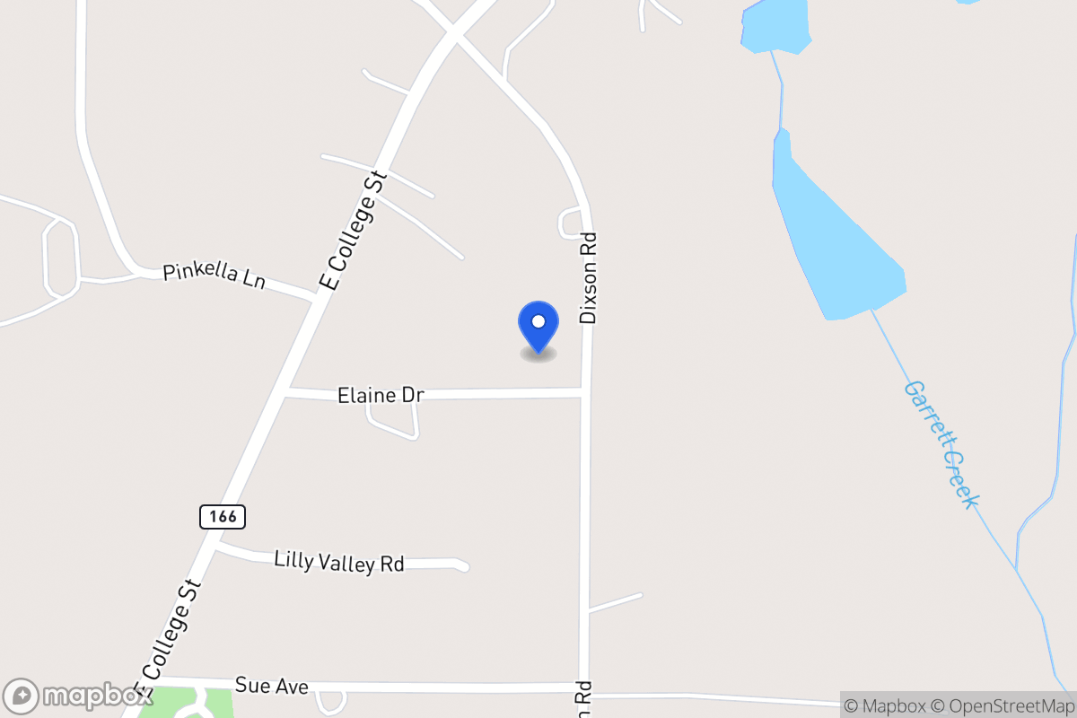 Map of 126 Elaine Dr