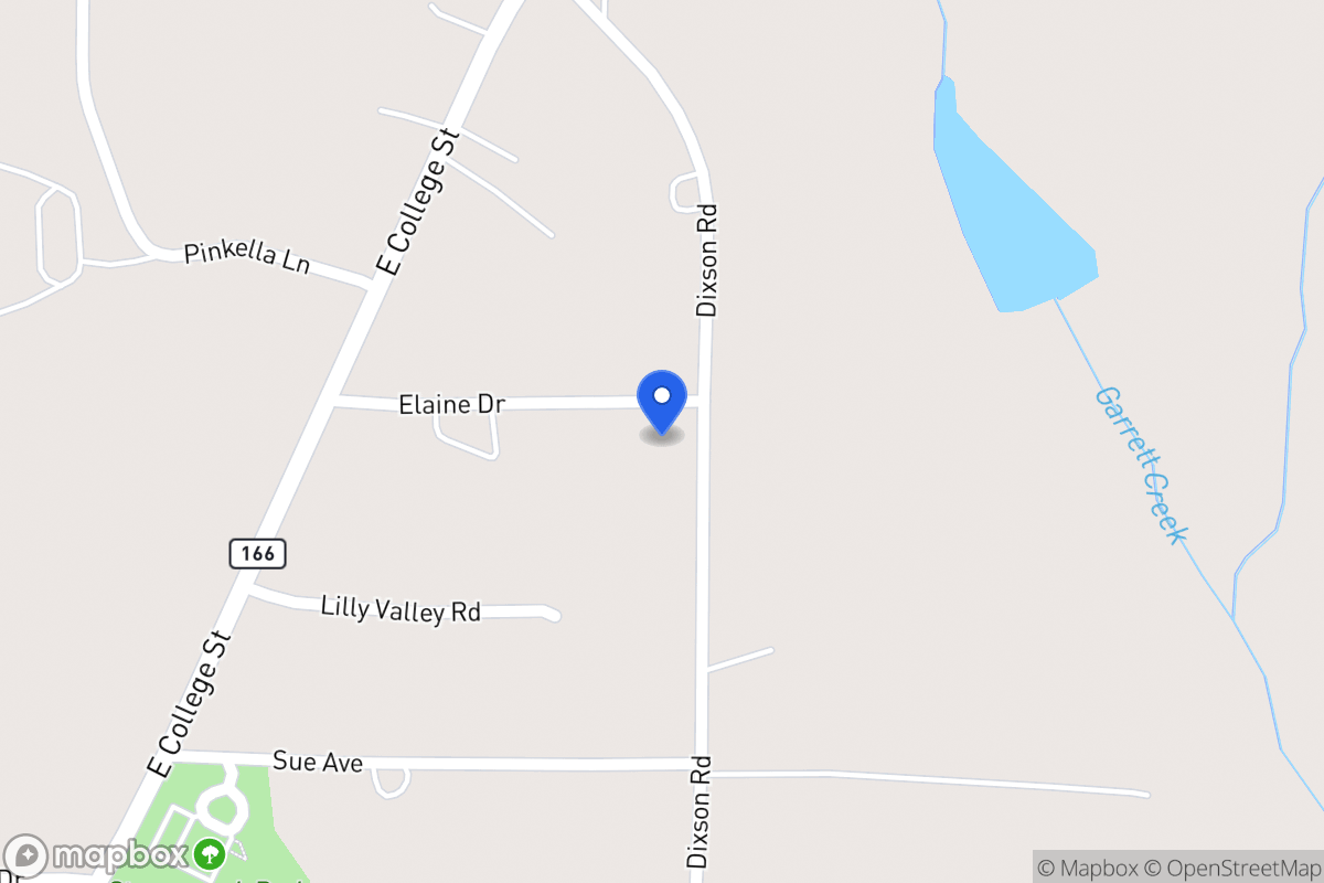Map of 136 Elaine Dr
