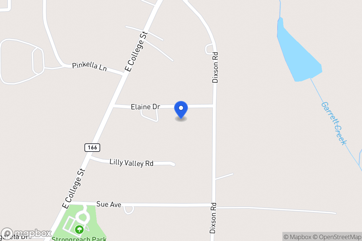 Map of 131 Elaine Dr