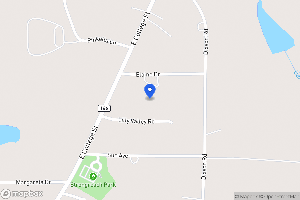 Map of 1116 E College St