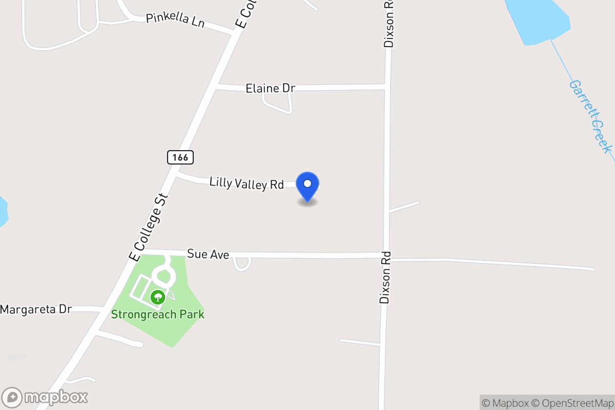Map of 114 Lilly Valley Rd