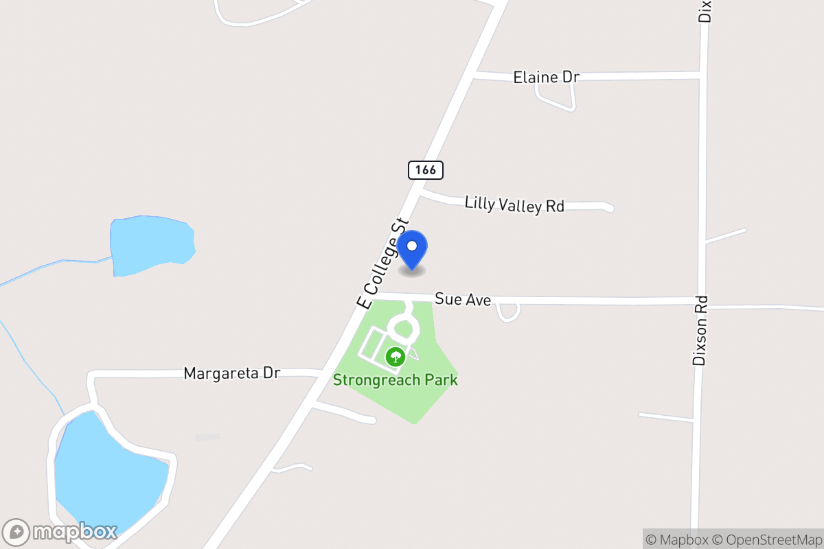 Map of 105 Sue Ave