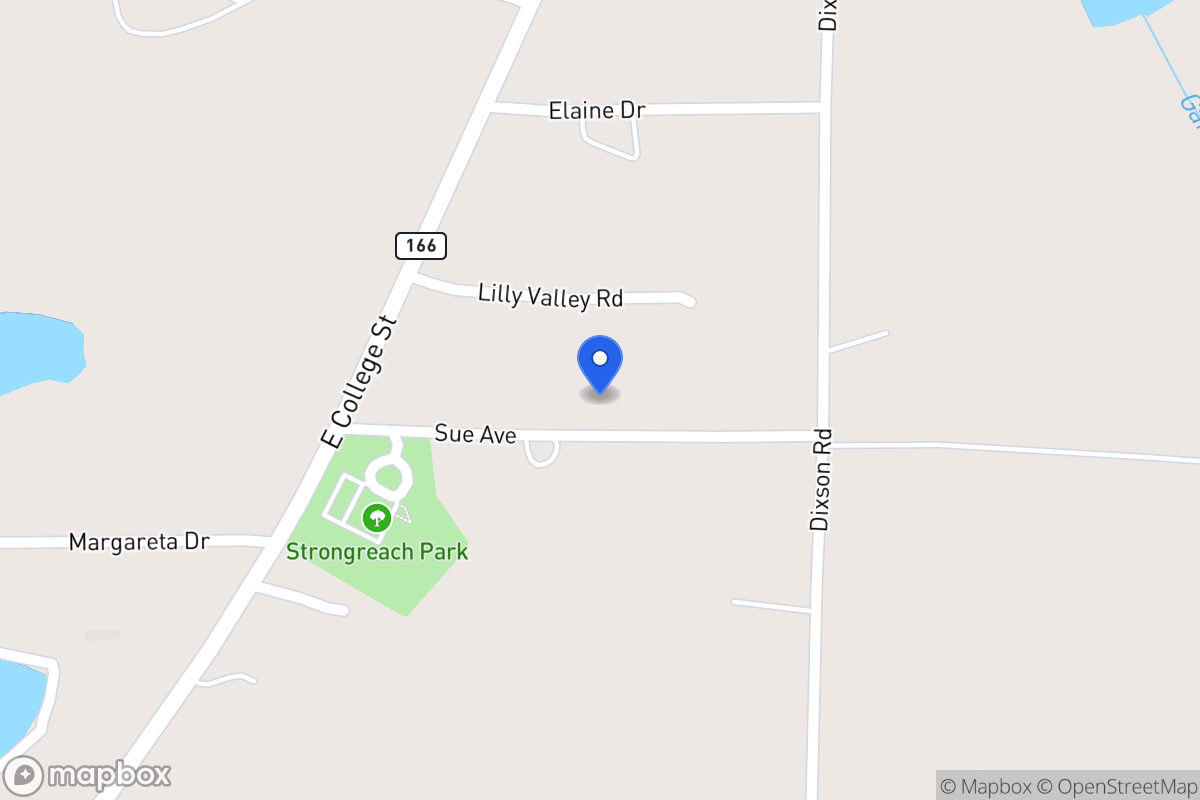 Map of 121 Sue Ave