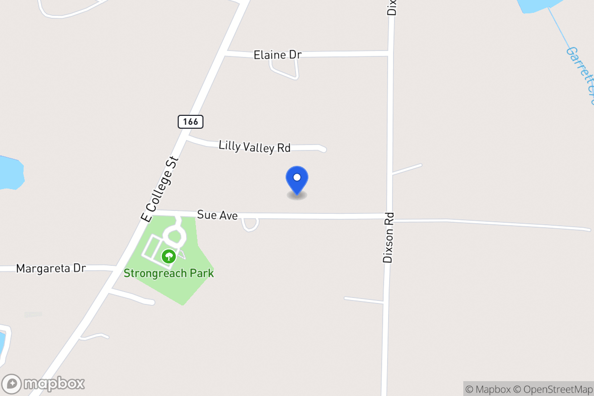 Map of 125 Sue Ave