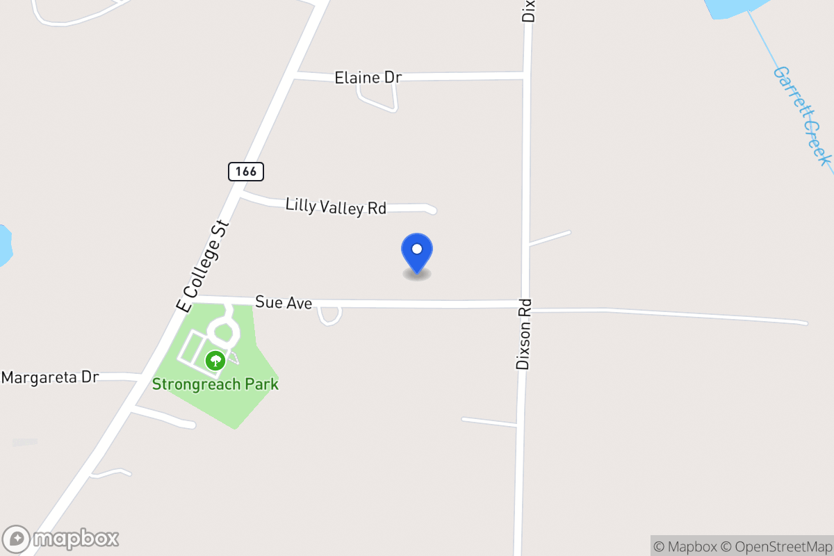 Map of 127 Sue Ave